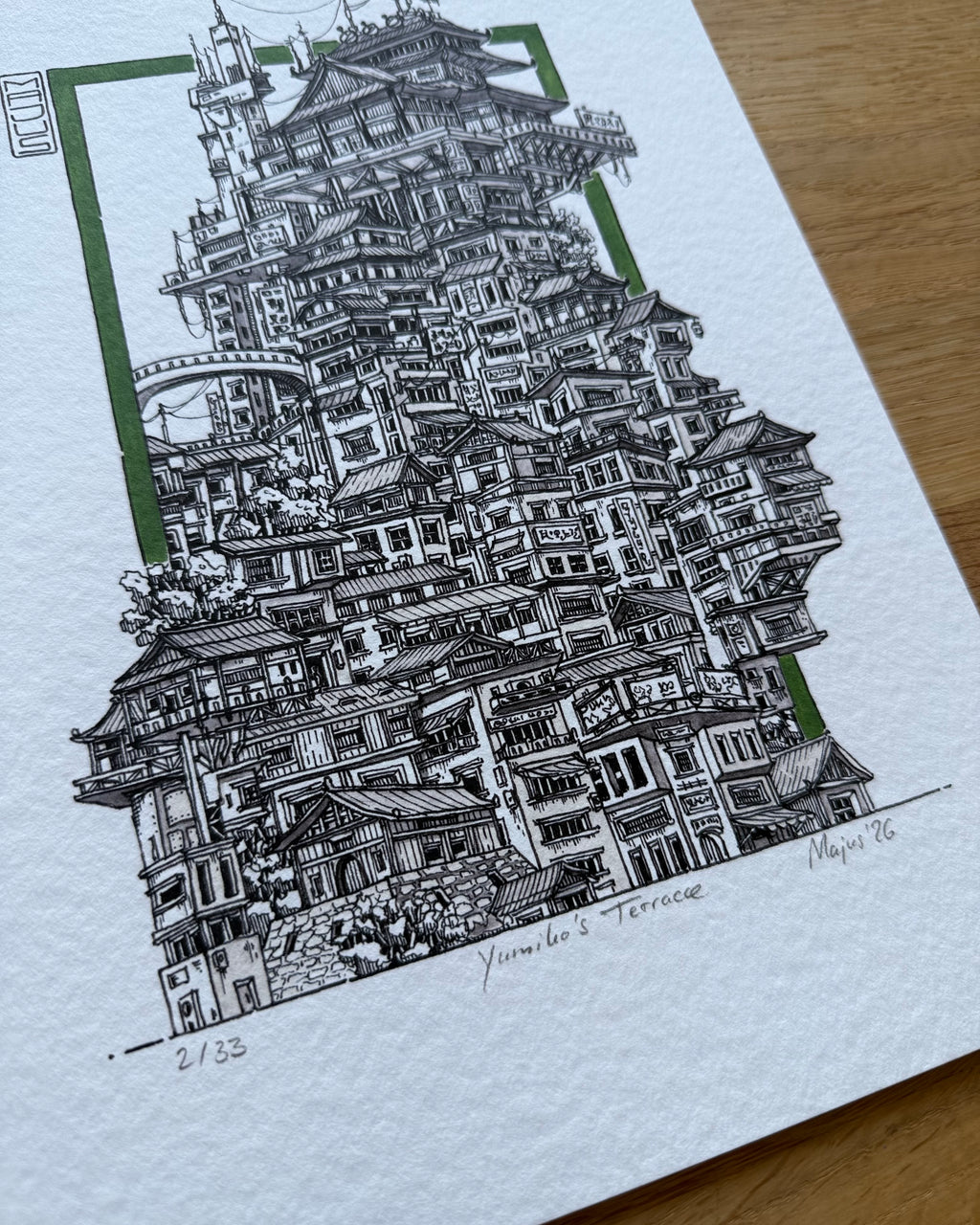 Yumiko's Terrace - Limited Edition Print