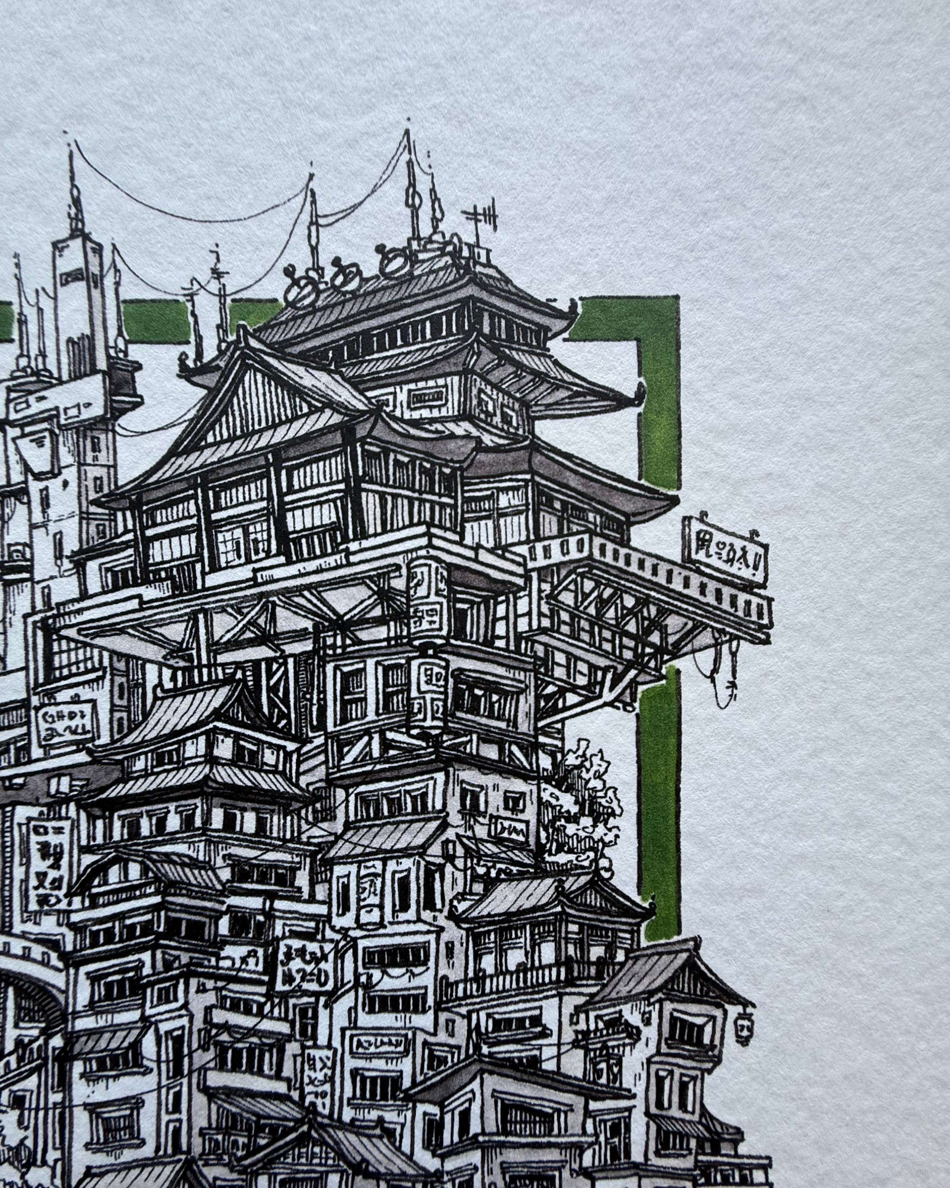 Yumiko's Terrace - Limited Edition Print