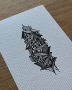 Minimalistic: Upside Down- Print