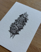 Minimalistic: Upside Down- Print