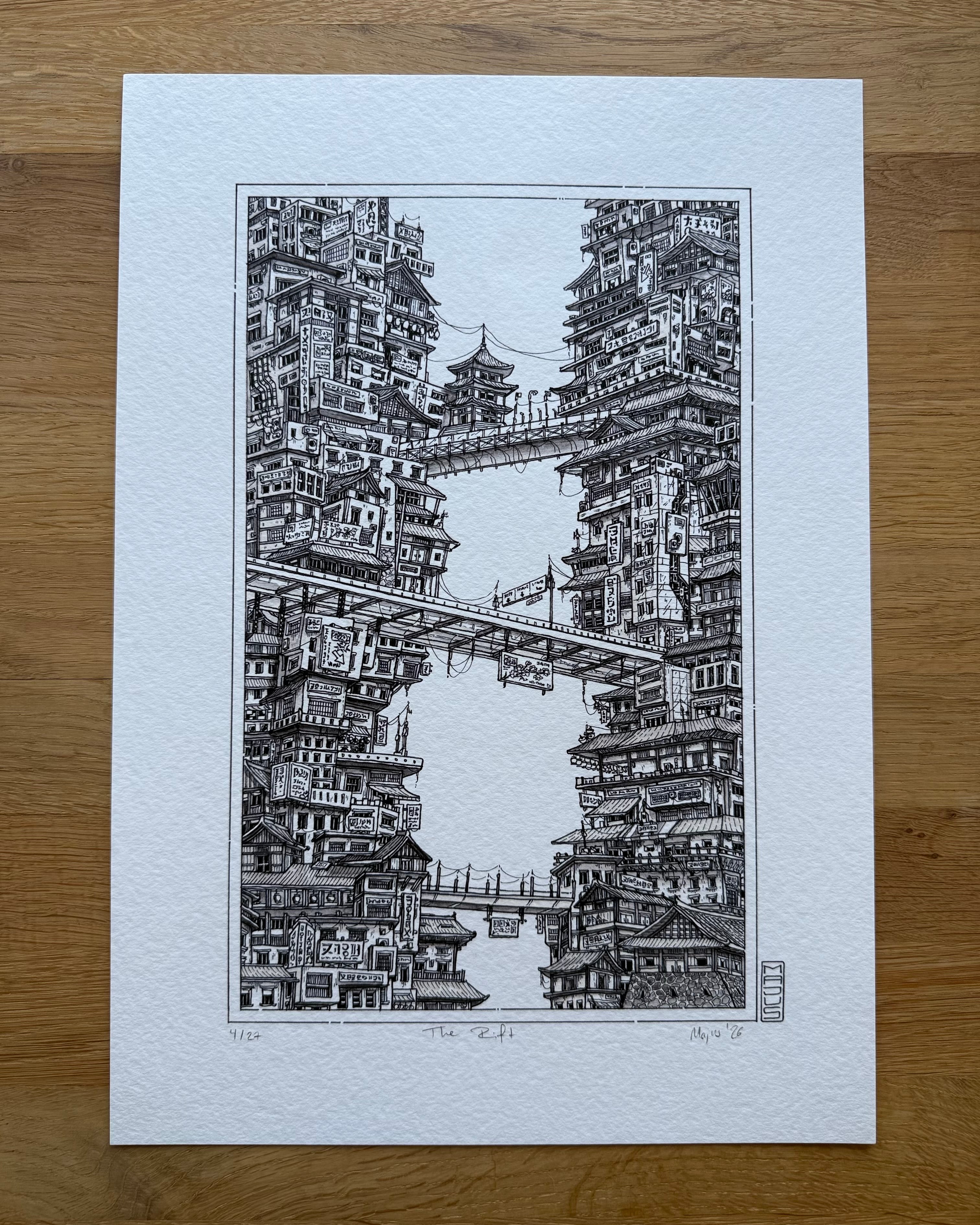 The Rift - Limited Edition Print