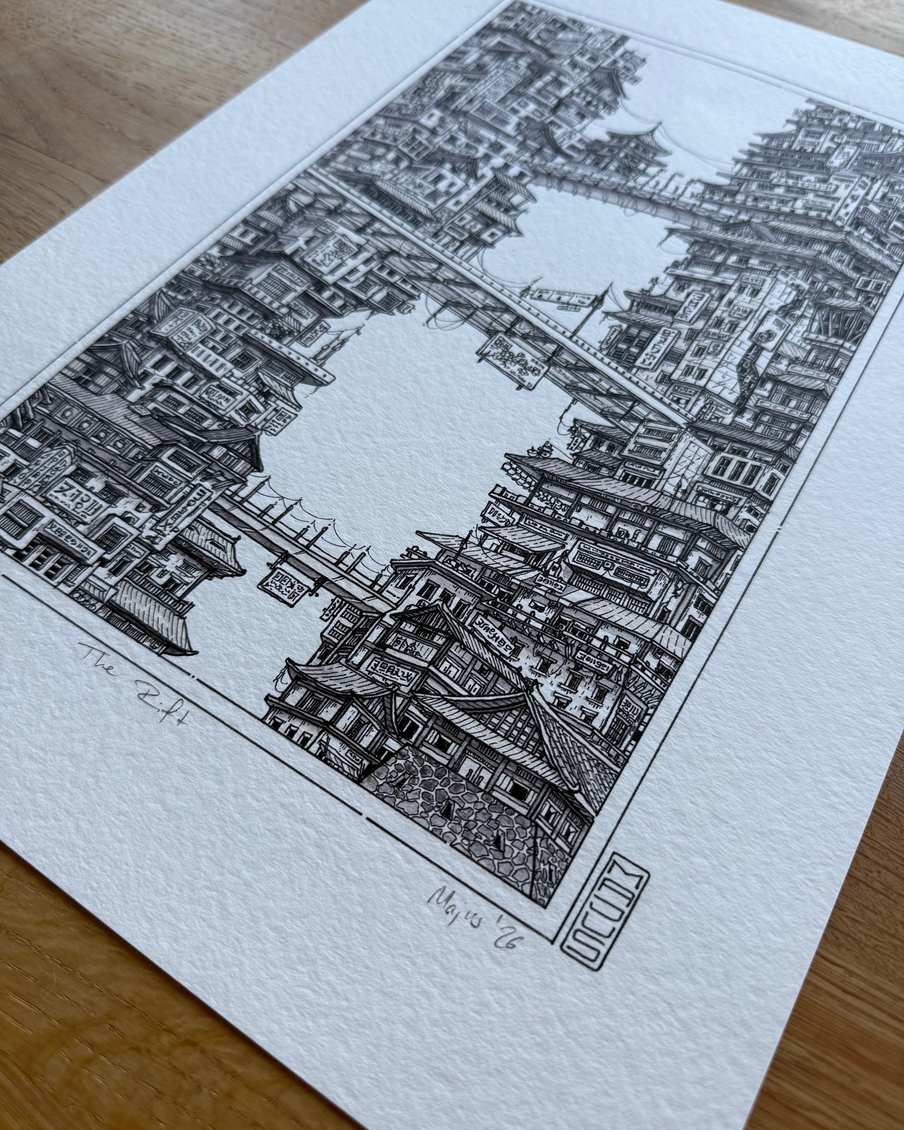 The Rift - Limited Edition Print