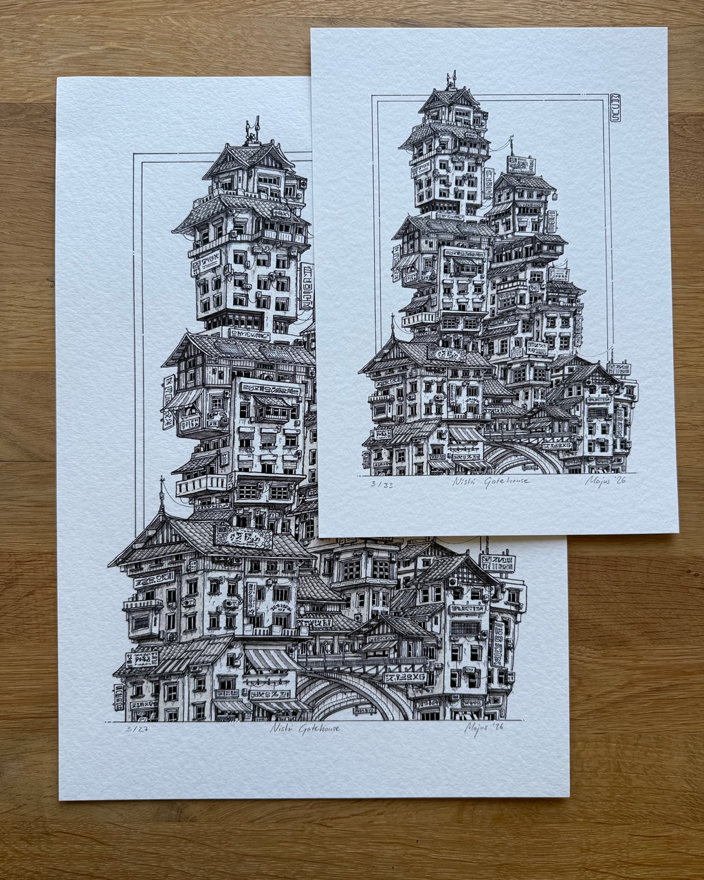 Nishi Gatehouse - Limited Edition Print