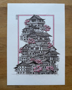 Sakura Town - Limited Edition Print