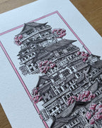 Sakura Town - Limited Edition Print