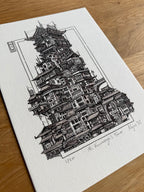 Mr. Kawasaga's Tower - Limited Edition Print