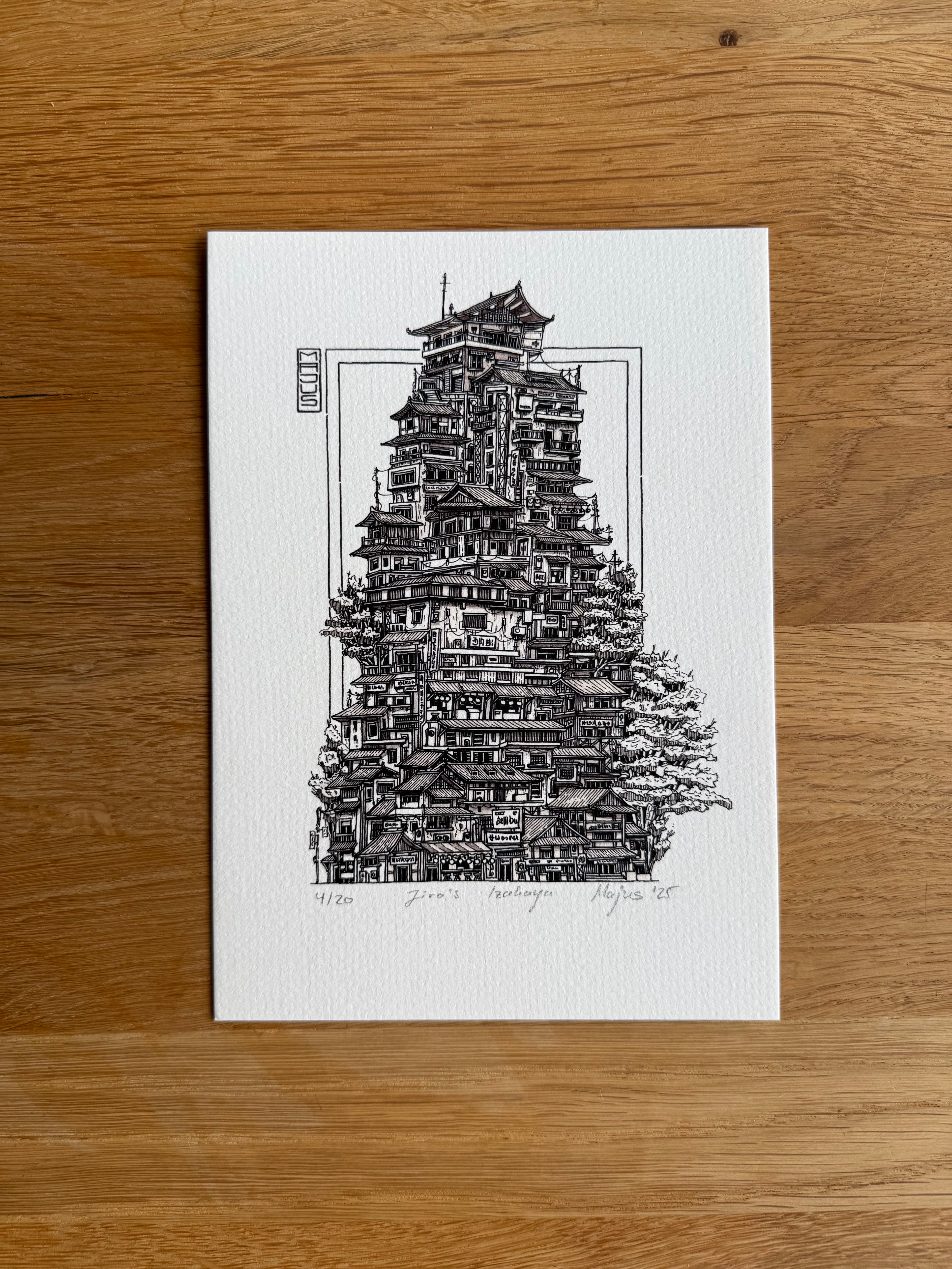 Jiro's Izakaya - Limited Edition Print