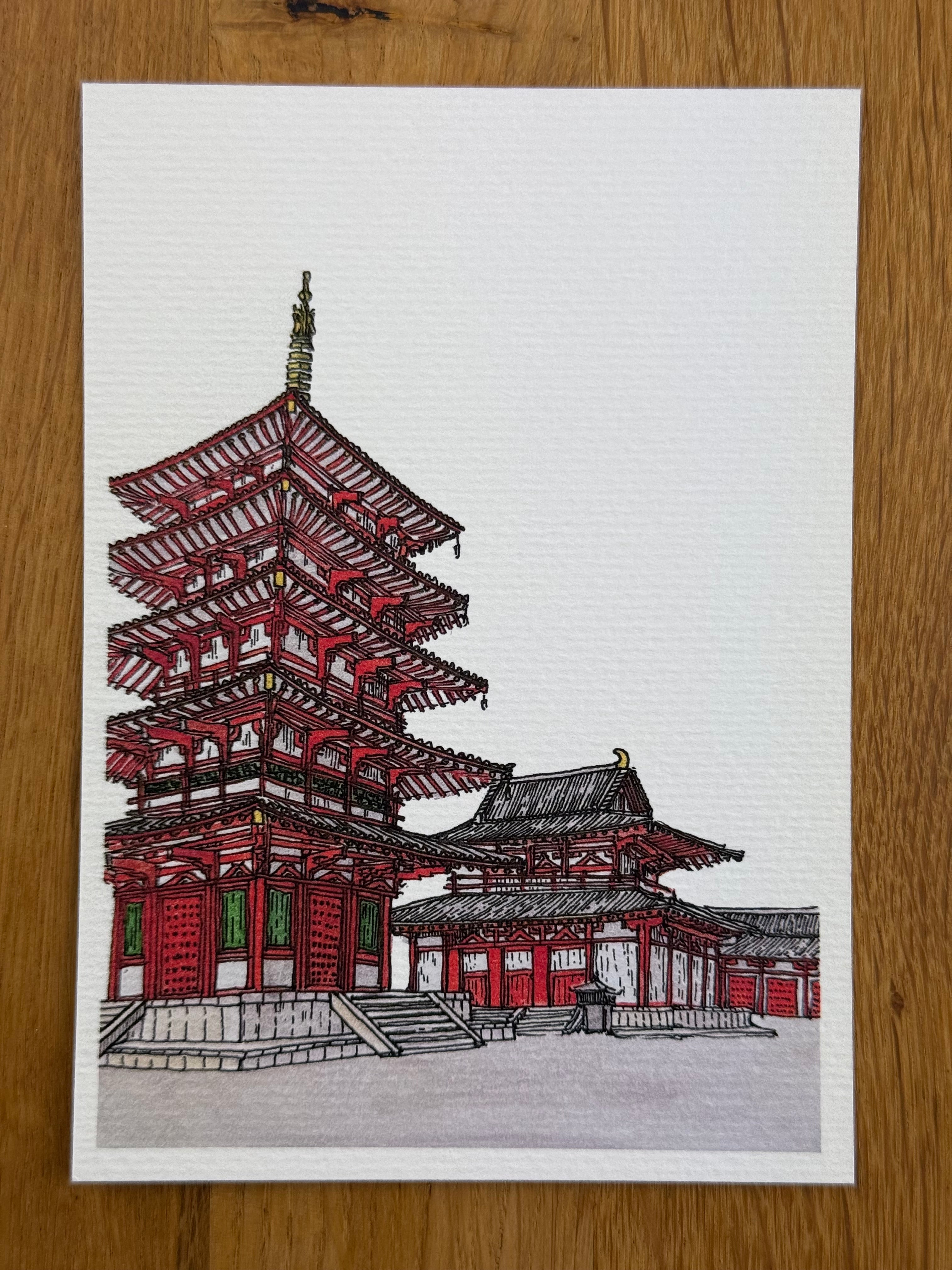 Shitenno-Ji - Print