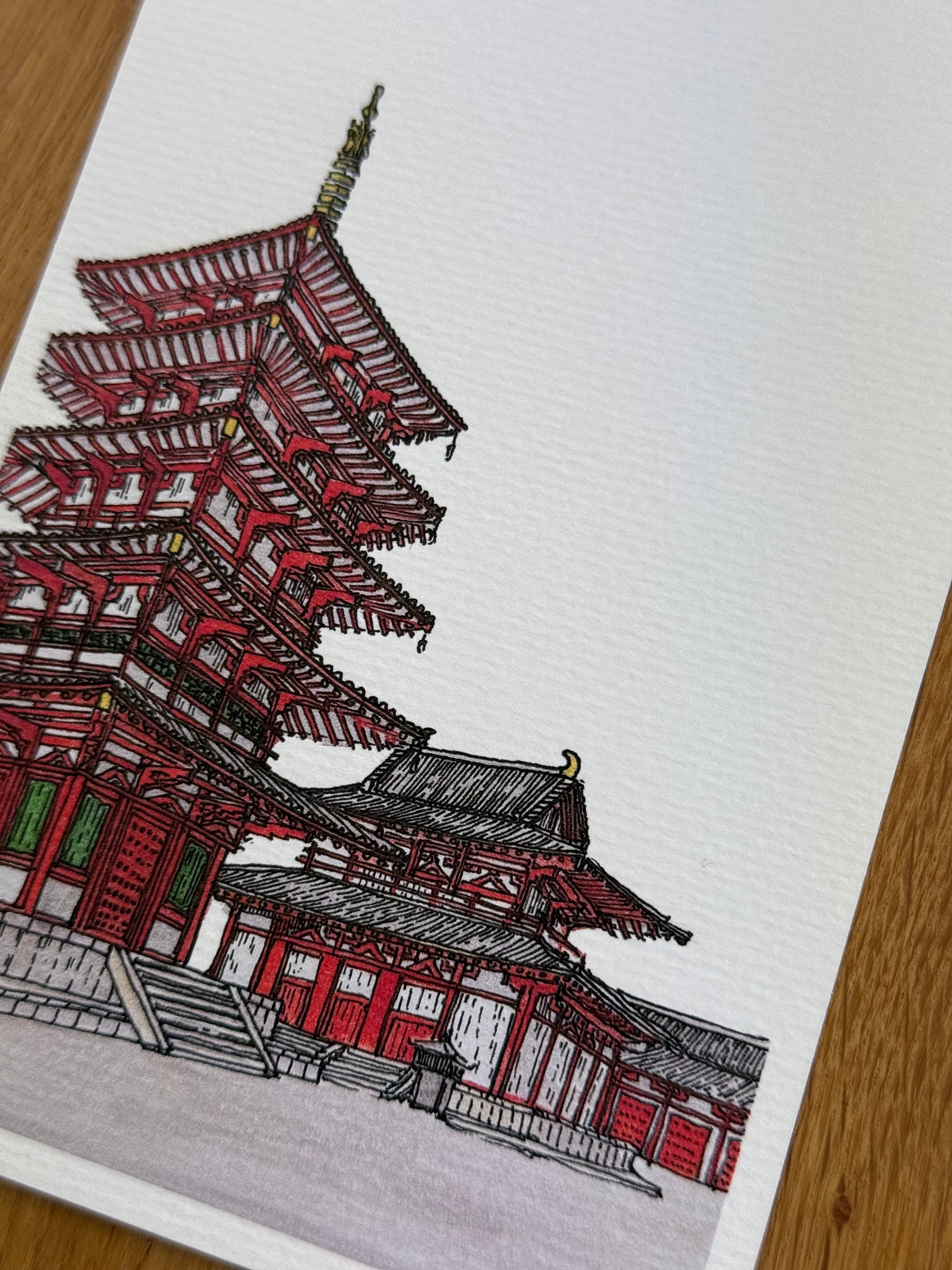Shitenno-Ji - Print