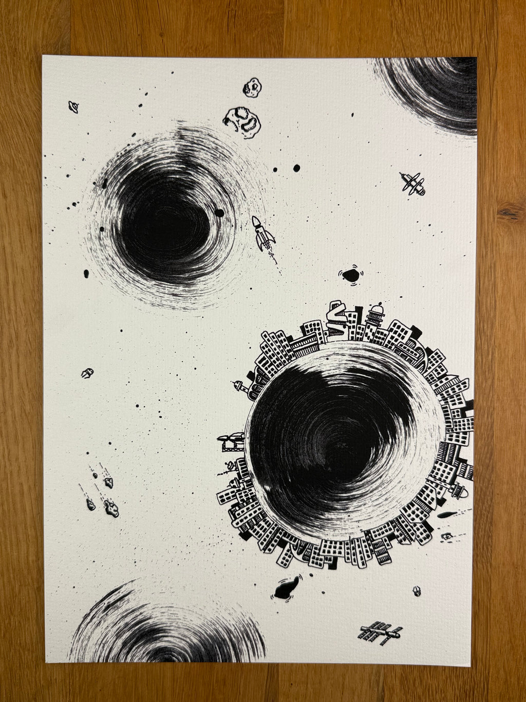 Pioneer World No.5 - Print