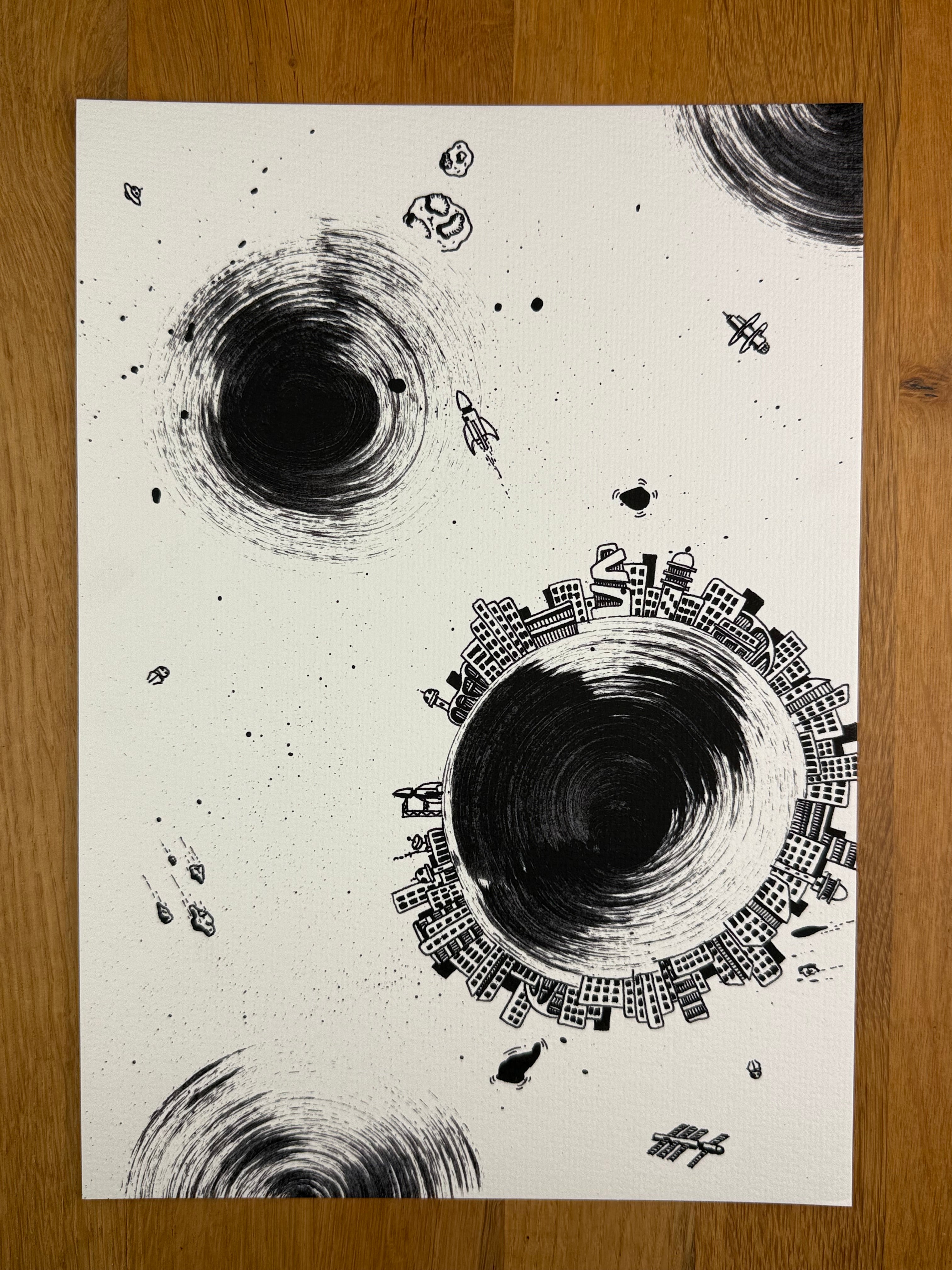 Pioneer World No.5 - Print