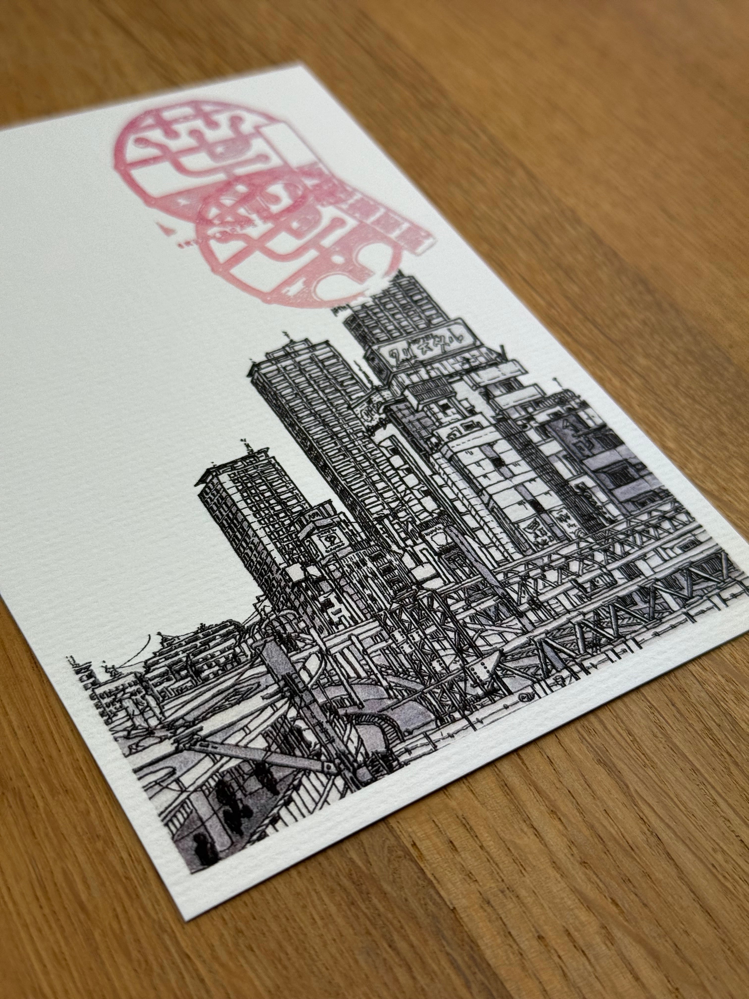 Tokyo Skyline - Print