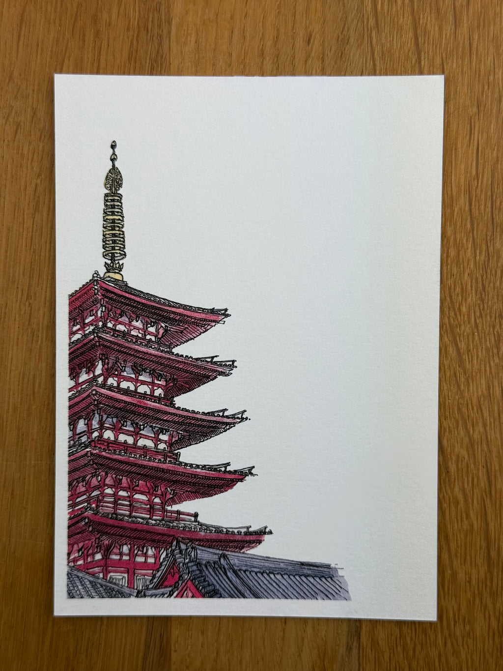 Asakusa Pagoda - Print