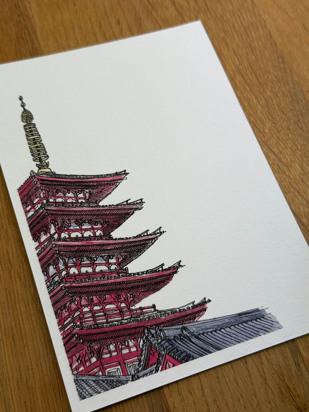 Asakusa Pagoda - Print