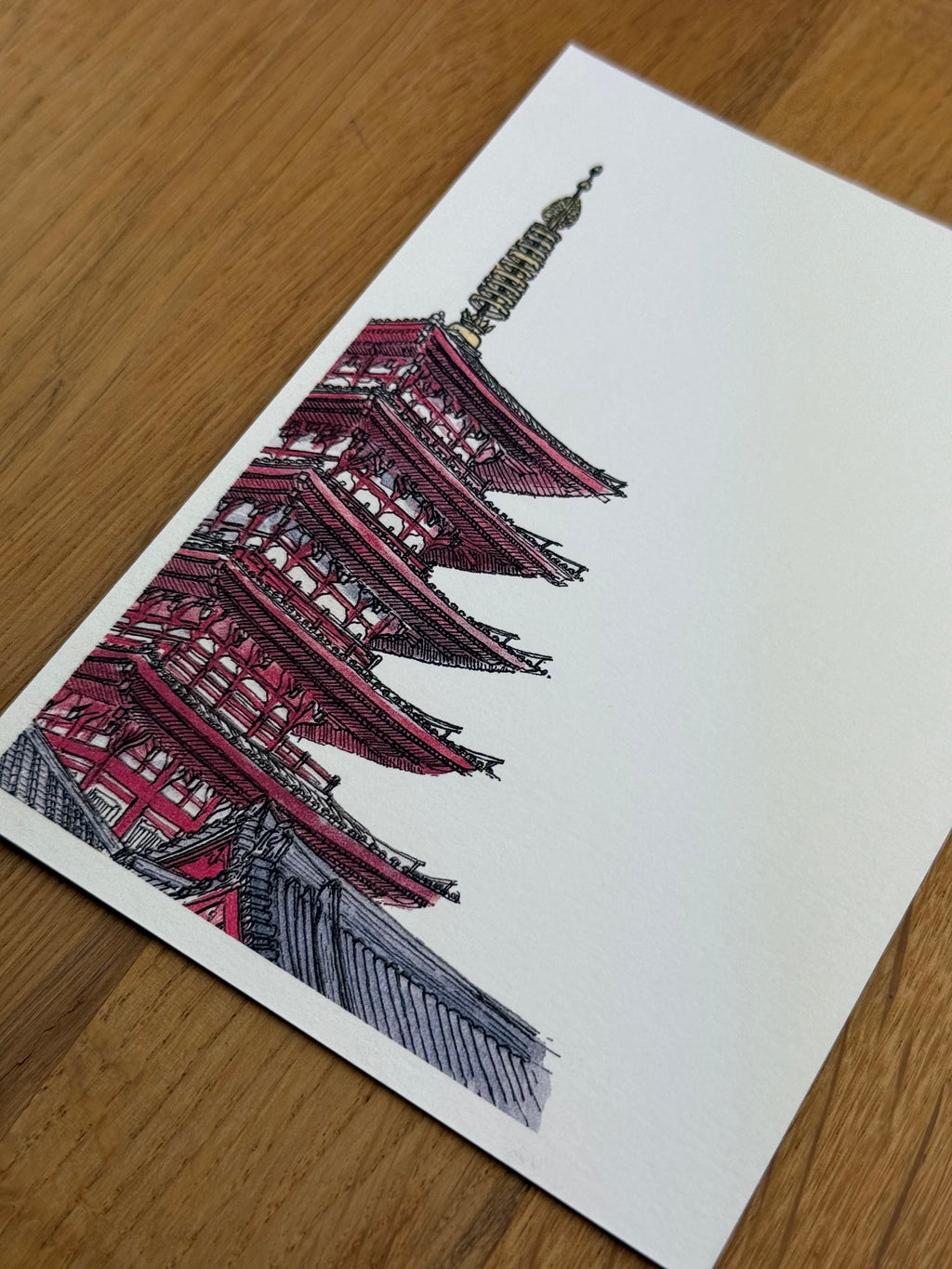 Asakusa Pagoda - Print