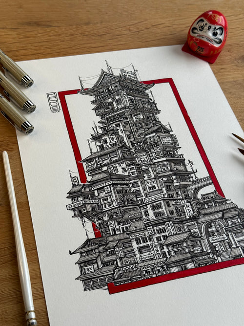 Mr. Kawasaga's Tower - Original