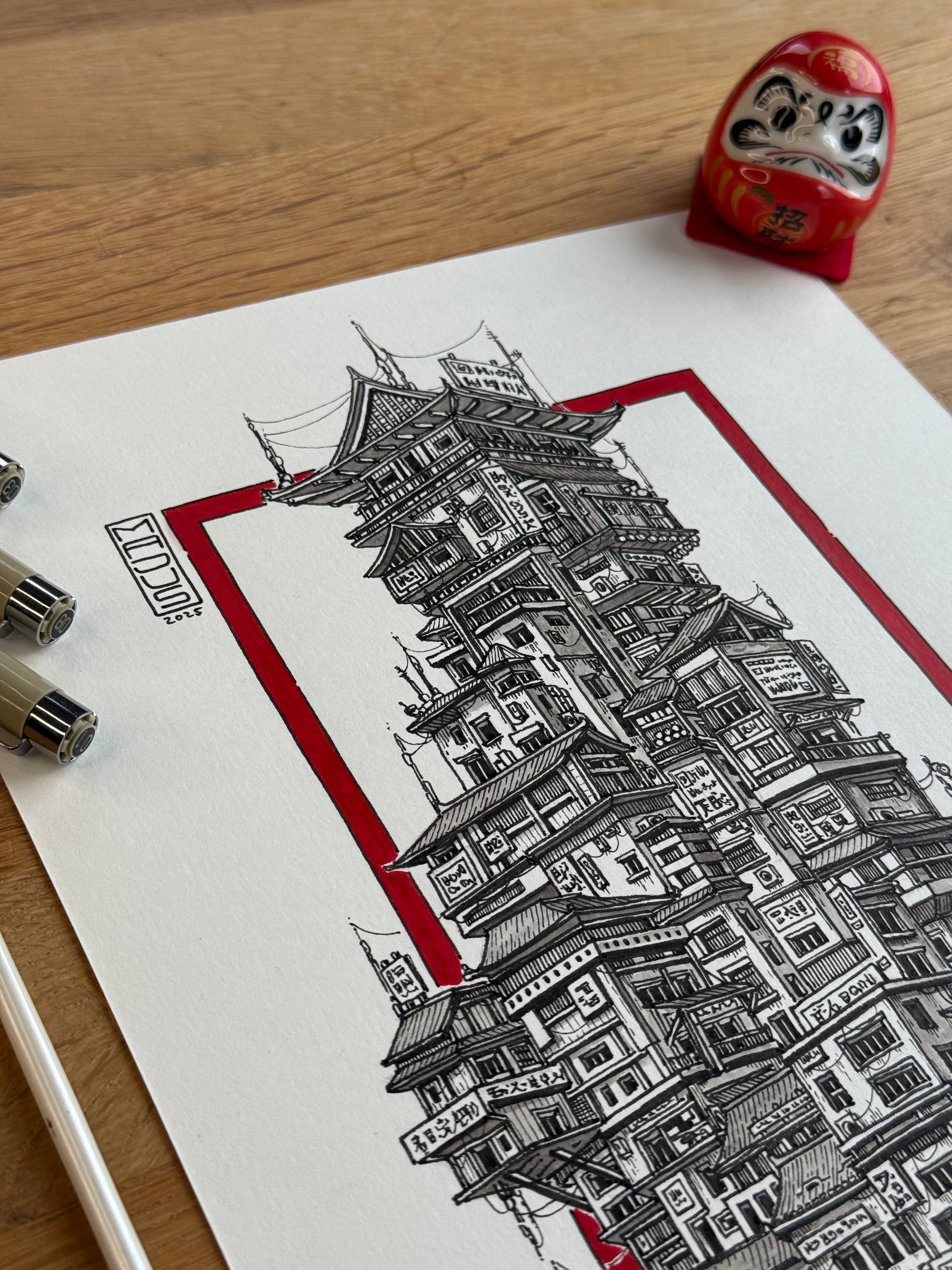 Mr. Kawasaga's Tower - Original
