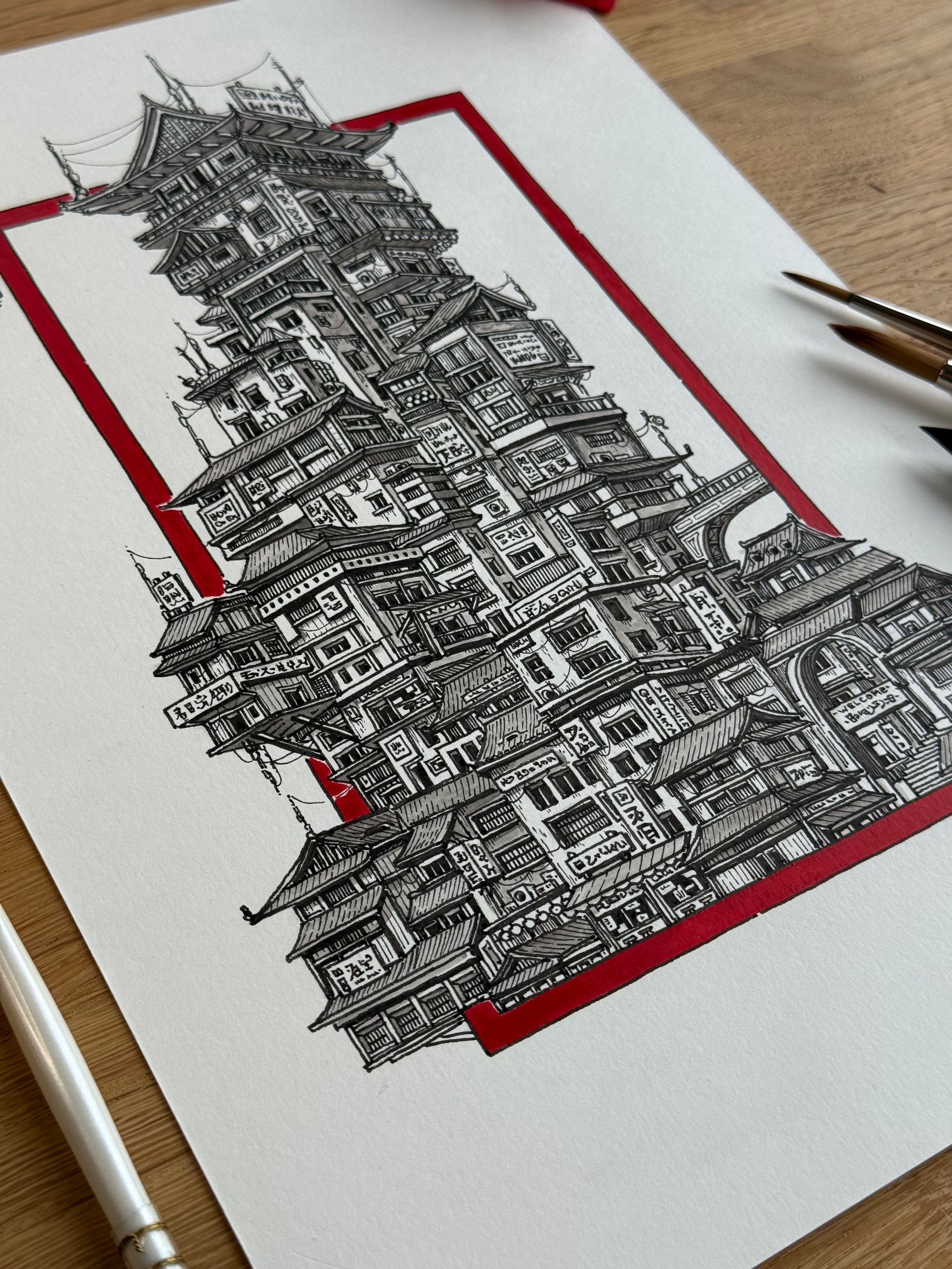 Mr. Kawasaga's Tower - Original