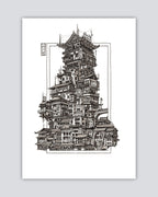 Mr. Kawasaga's Tower - Limited Edition Print